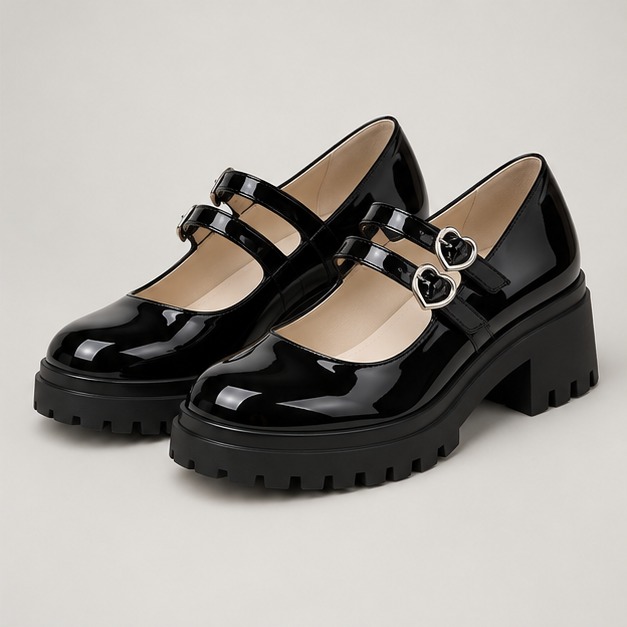Glossy black Sweet Trouble, product view